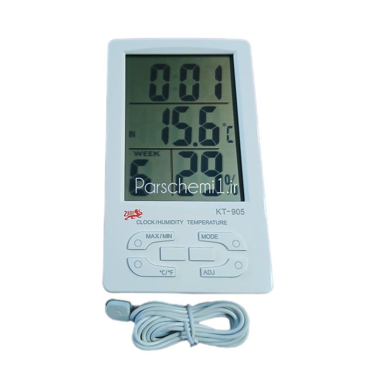 دماسنج و رطوبت سنج سنسوردار KT-905