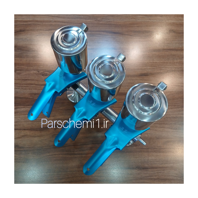 ست فیلتراسیون 3 خانه استیل