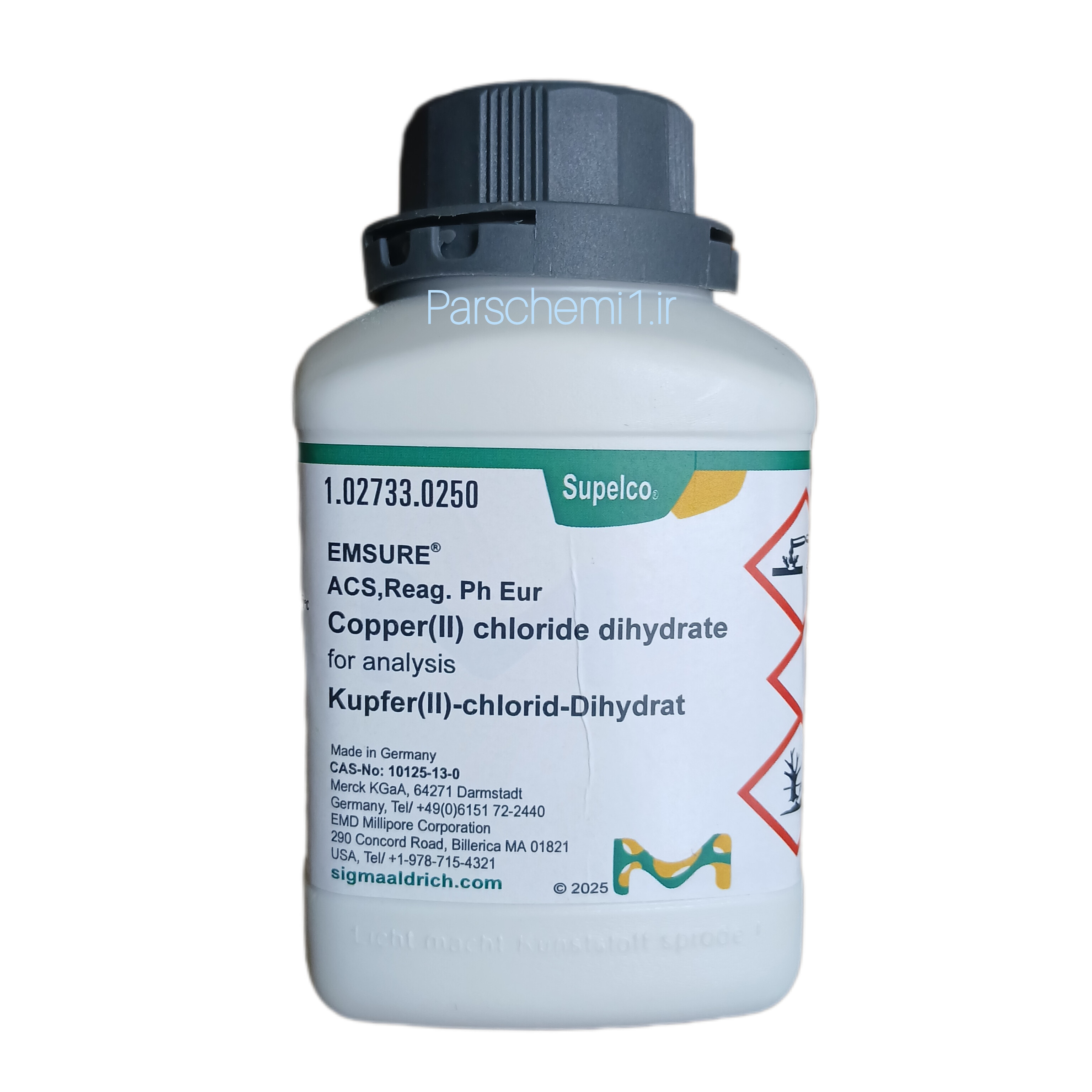کلرید مس(II) ۲ آبه مرک ۱۰۲۷۳۳